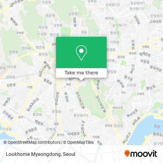 Lookhome Myeongdong map