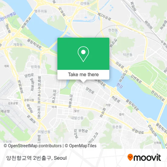 양천향교역 2번출구 map