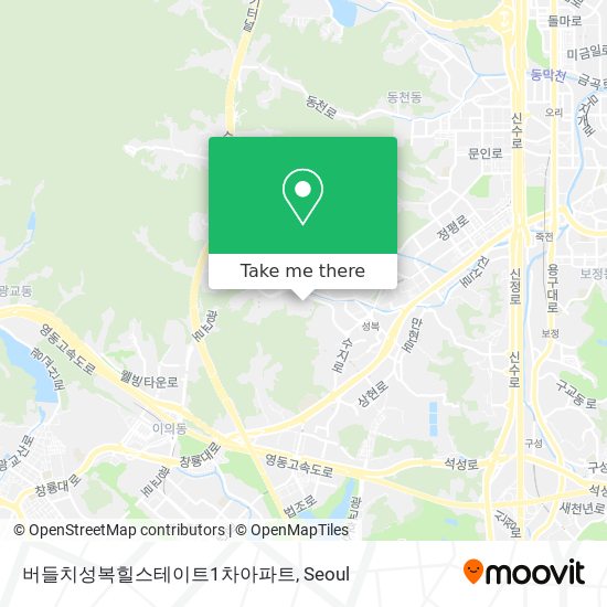 버들치성복힐스테이트1차아파트 map