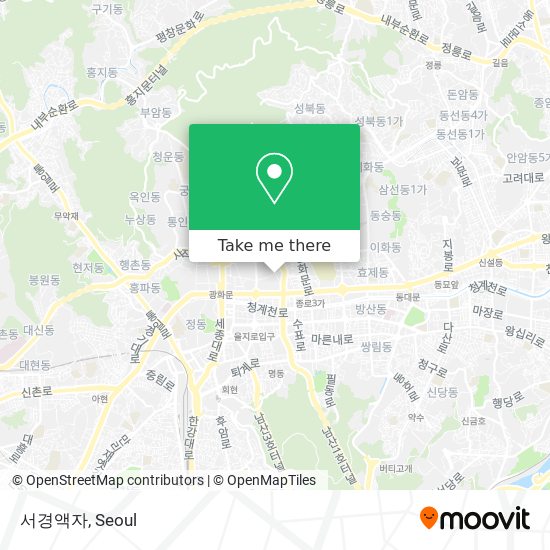 서경액자 map