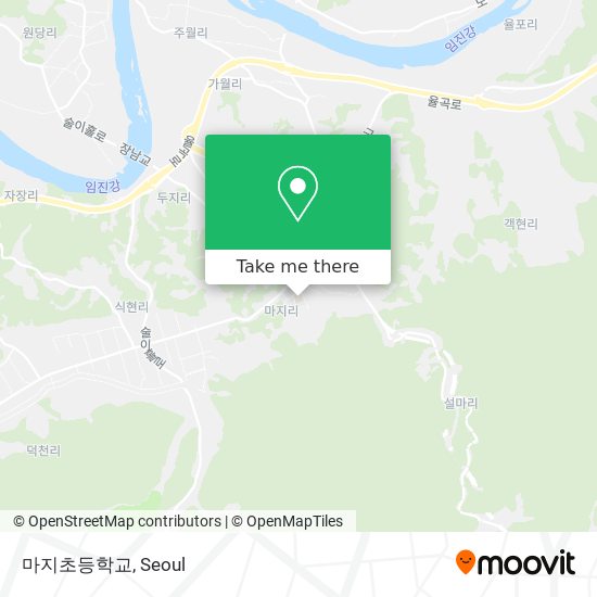 마지초등학교 map