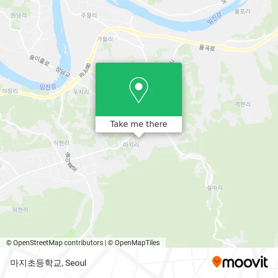 마지초등학교 map