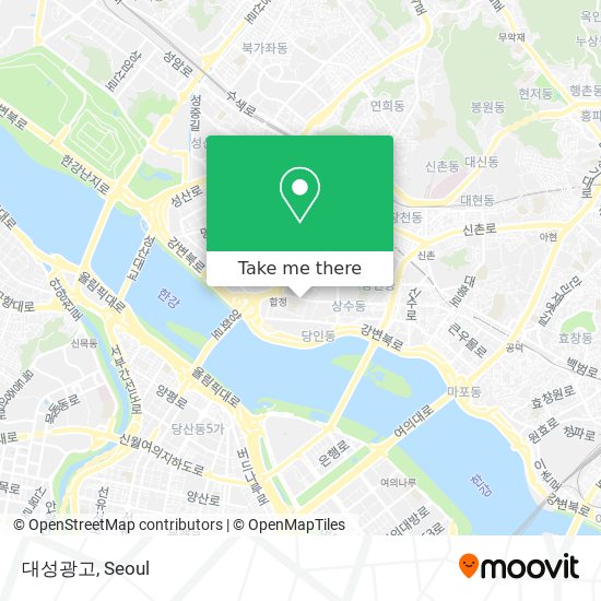 대성광고 map