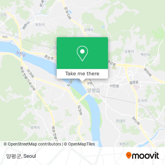 양평군 map