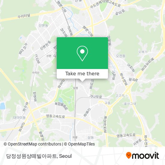 당정성원상떼빌아파트 map