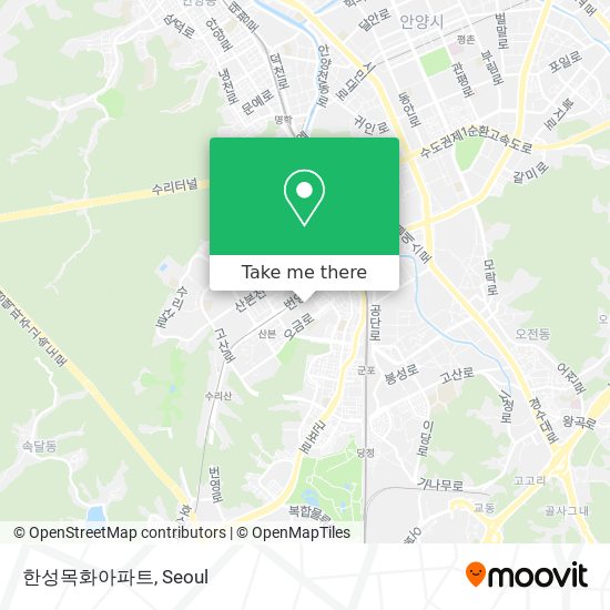 한성목화아파트 map