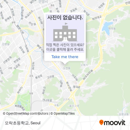 모락초등학교 map