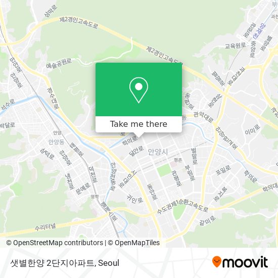 샛별한양 2단지아파트 map