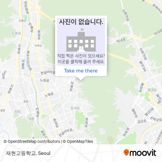 재현고등학교 map