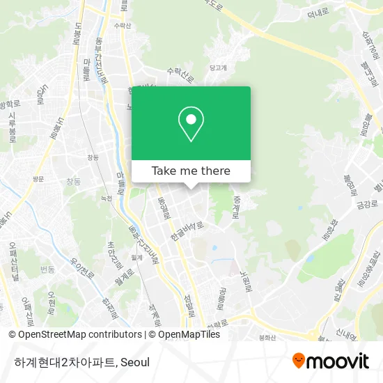 하계현대2차아파트 map
