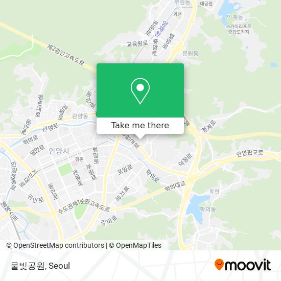 물빛공원 map