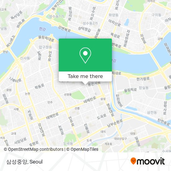 삼성중앙 map