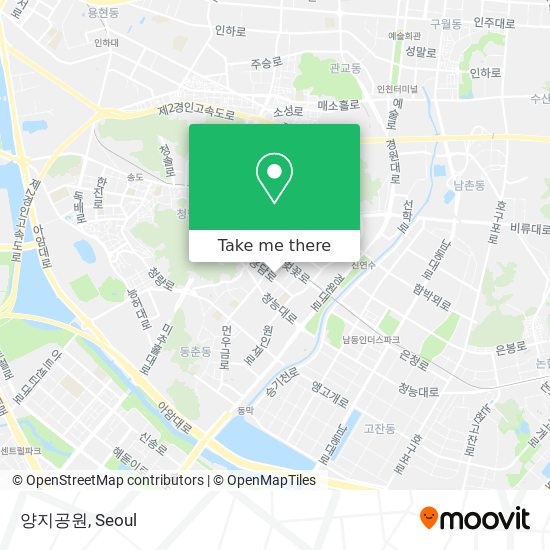 양지공원 map