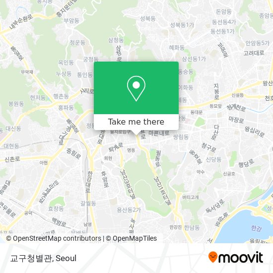 교구청별관 map