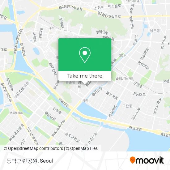 동막근린공원 map