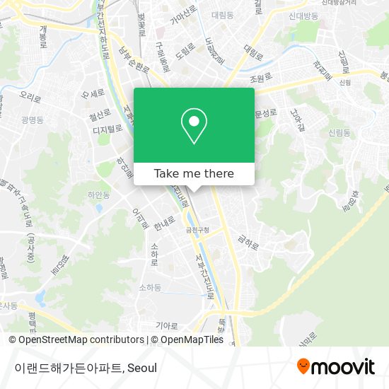 이랜드해가든아파트 map