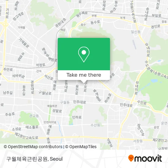 구월체육근린공원 map