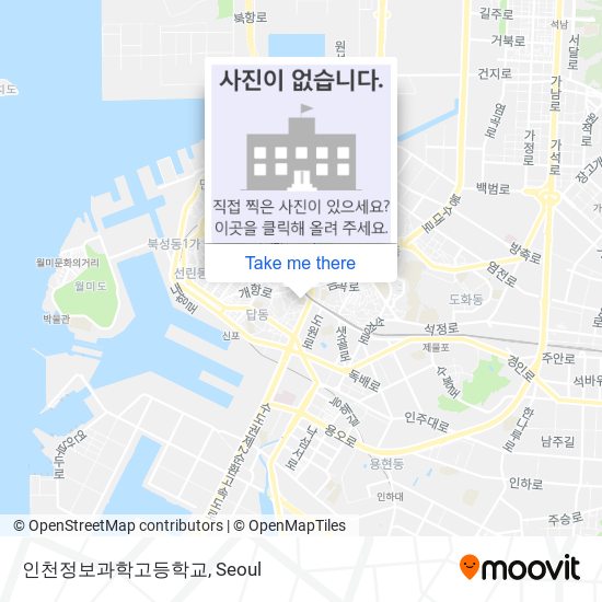 인천정보과학고등학교 map