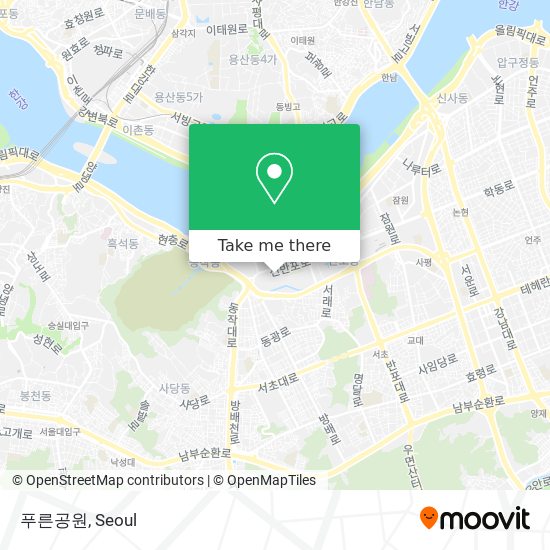 푸른공원 map