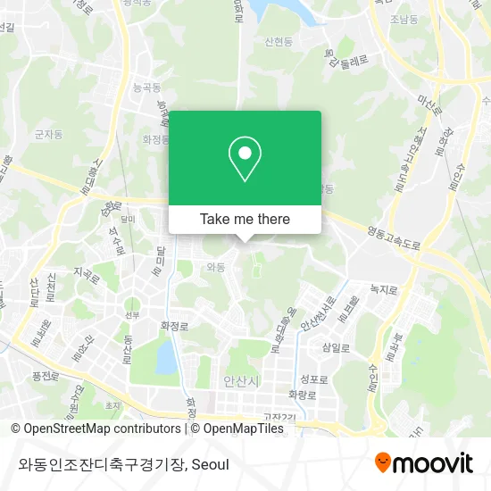 와동인조잔디축구경기장 map