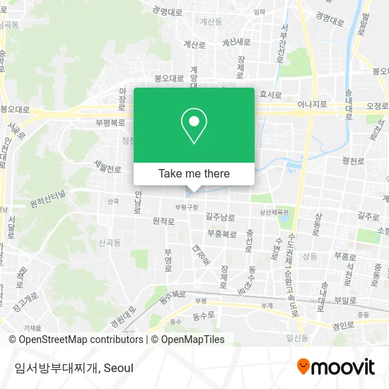 임서방부대찌개 map