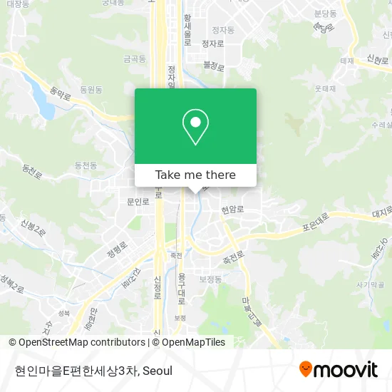 현인마을E편한세상3차 map