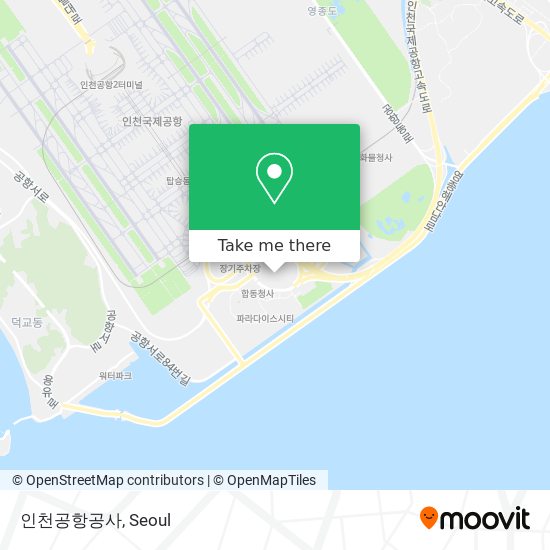 인천공항공사 map