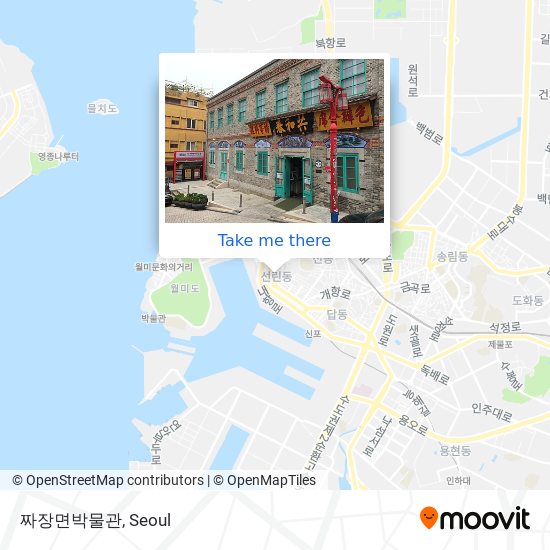 짜장면박물관 map