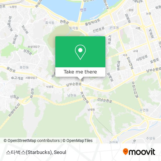 스타벅스(Starbucks) map