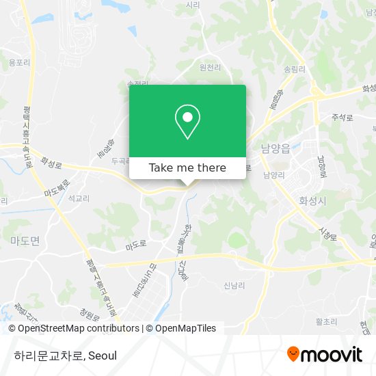 하리문교차로 map