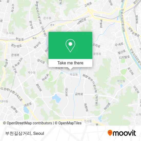 부천길삼거리 map