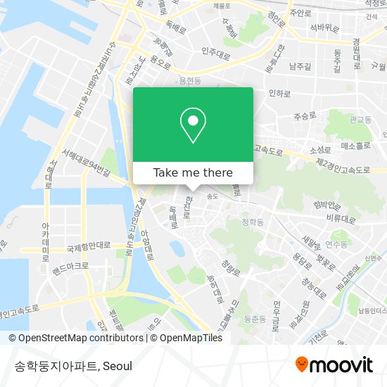 송학둥지아파트 map