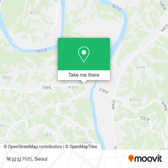 북삼삼거리 map