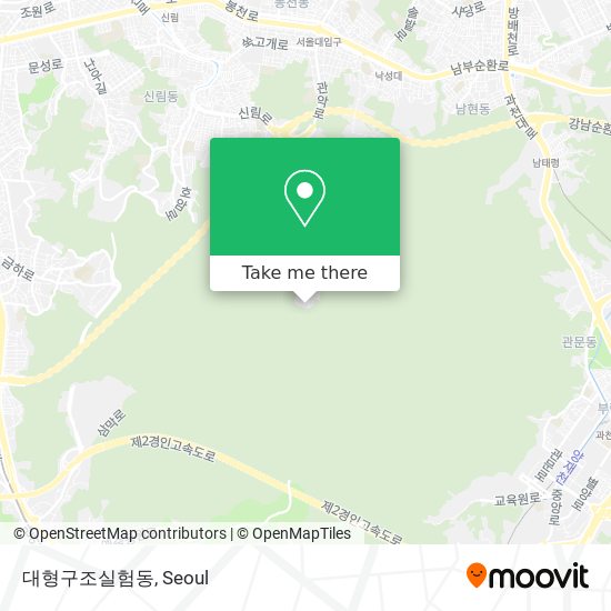 대형구조실험동 map