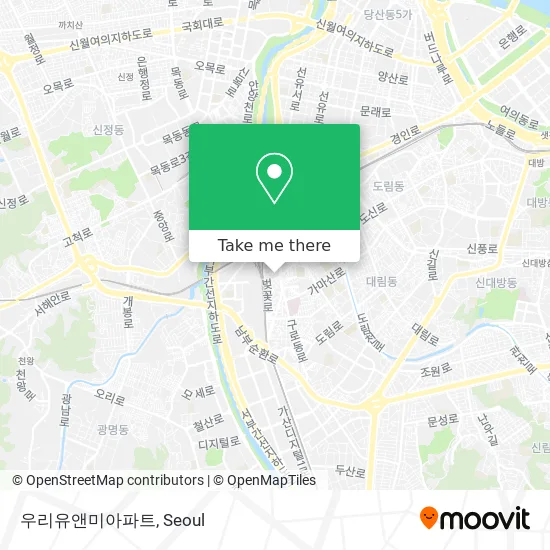 우리유앤미아파트 map