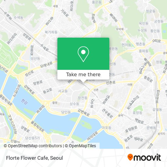 Florte Flower Cafe map