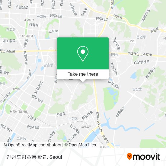 인천도림초등학교 map
