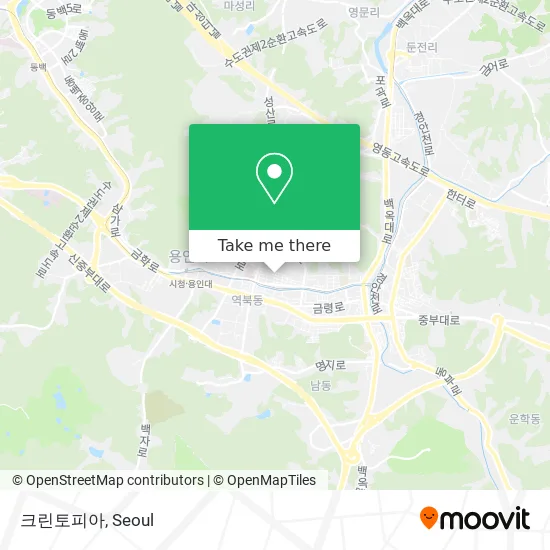 크린토피아 map