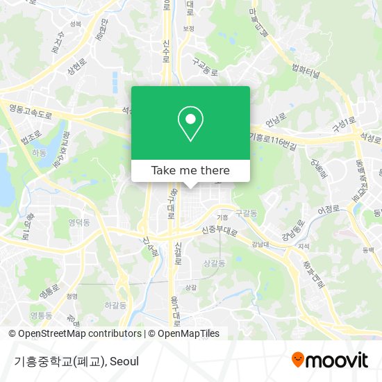 기흥중학교(폐교) map