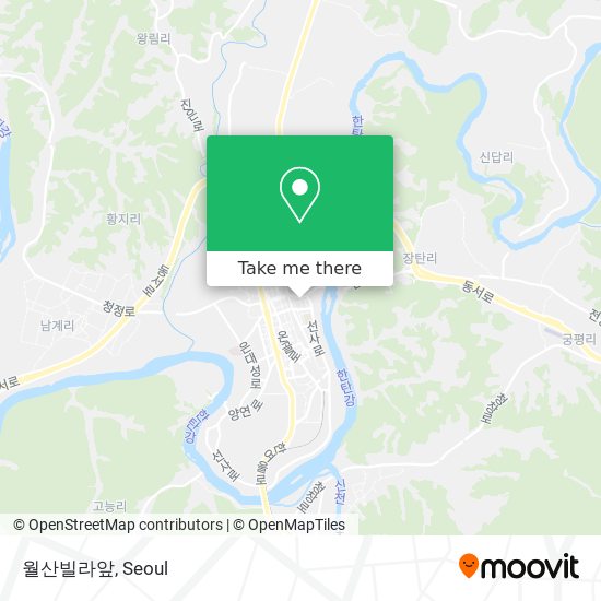 월산빌라앞 map