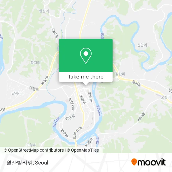 월산빌라앞 map