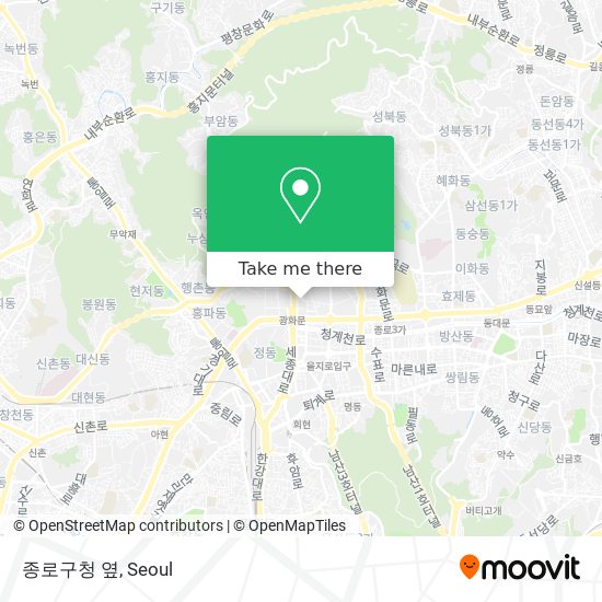 종로구청 옆 map