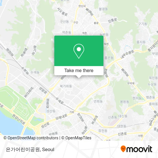 은가어린이공원 map