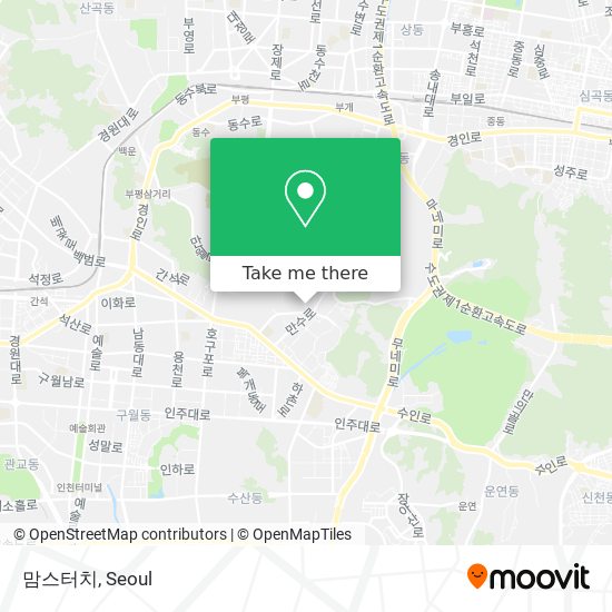맘스터치 map
