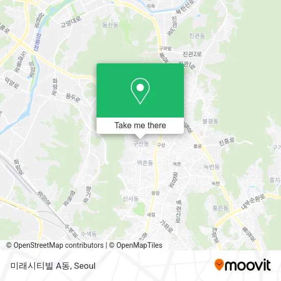 미래시티빌 A동 map