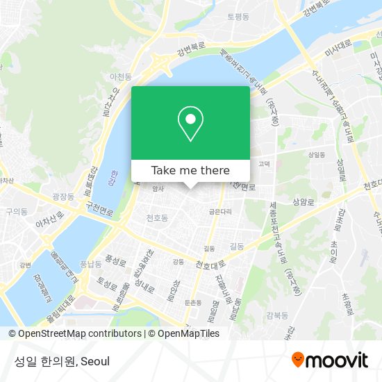 성일 한의원 map