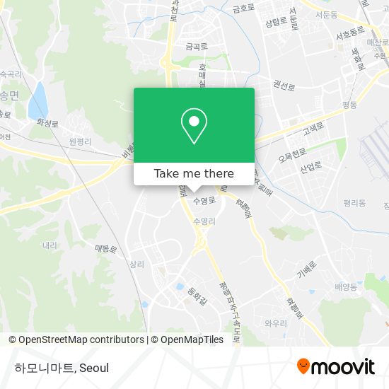 하모니마트 map