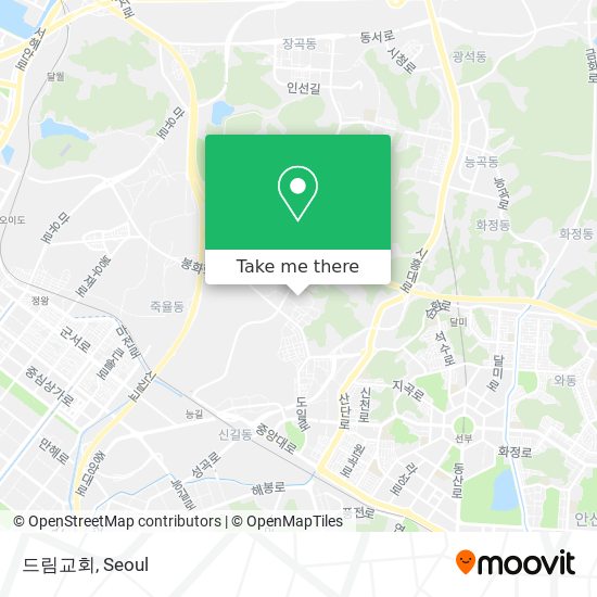 드림교회 map