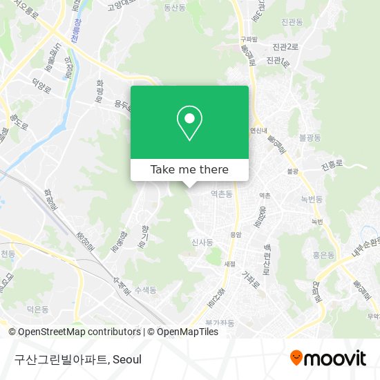 구산그린빌아파트 map