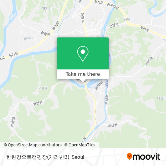 한탄강오토캠핑장(캐라반B) map